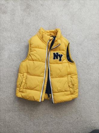 Zlta vesta h&m vel 110/116, h&m,116