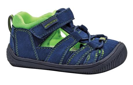 Barefoot sandálky kendy navy - akcia, protetika,21