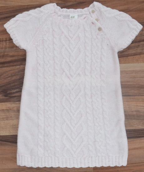 Predĺžený svetrík s krátkym rukávom, h&m,86