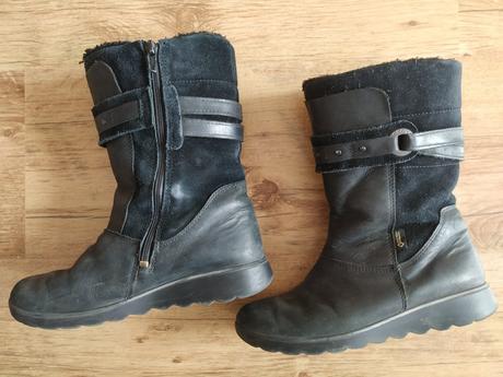 Dievčenské čižmy ecco v.33, ecco,33