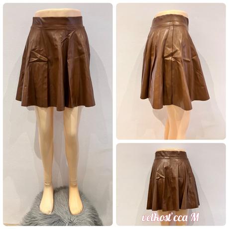 Dámska koženková sukňa, m