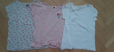 Tričká 3 ks, 122