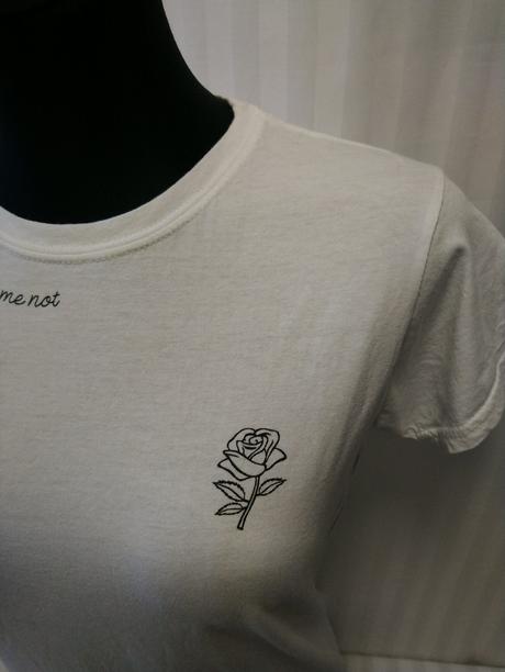 Dámsky biely top s motívom a nápisom, boohoo, m