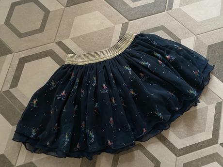 Lindex vianocna suknicka s lyziarmi, lindex,92