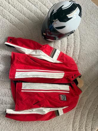 Prilba a bunda na motorku, 40