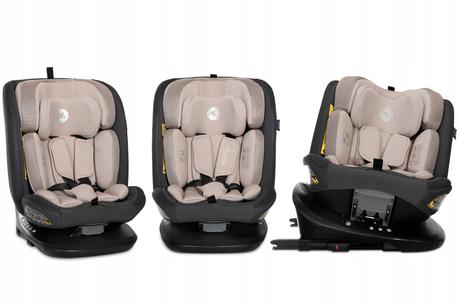 Nová detská autosedačka viac farieb 0-36 kg otočné,