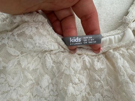 Čipkované šaty, lindex,128