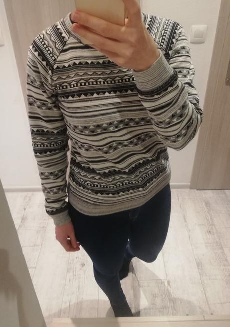 Sveter s aztéckym vzorom clockhouse, clockhouse,s