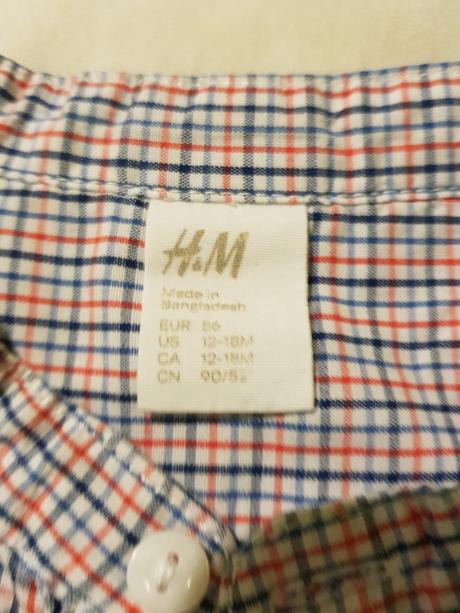 H&m košeľa, h&m,86