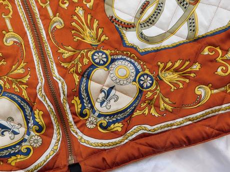 Vintage mirage silks collections hodvabna vesta, 40