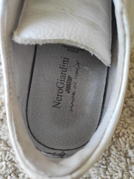 Kožené topánky nero giardini, 27