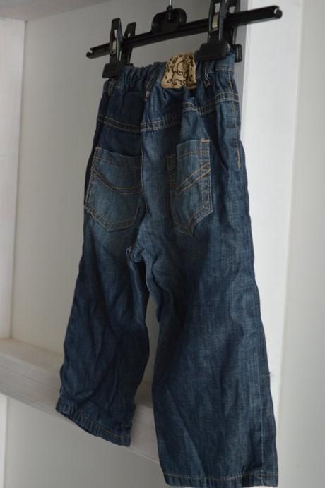 Podšité rifle, h&m,80