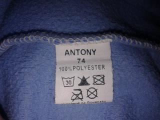 Flísové nohavice so stupajou, antony,74