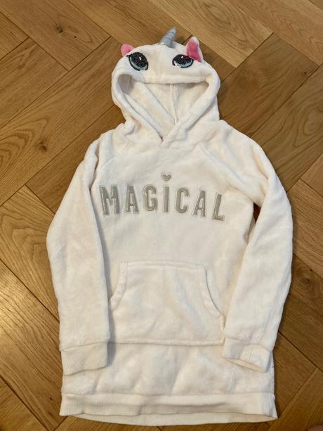 Hunata mikina jednorozec, h&m,122