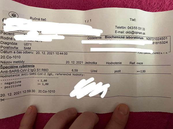 Aké sú moje protilátky po očkovaní?