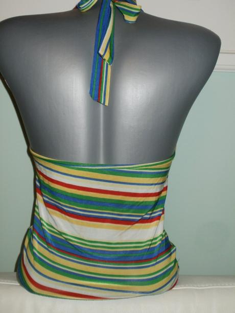 Tričko s holým chrbtom, s