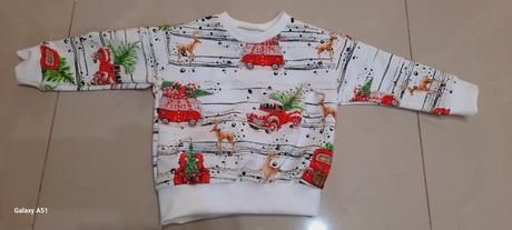 Mikina vianočný motív, 80