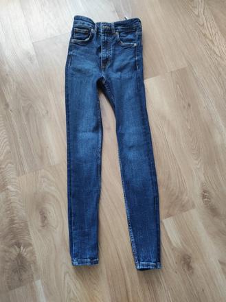 Dámske skinny jeansy, zara,xs