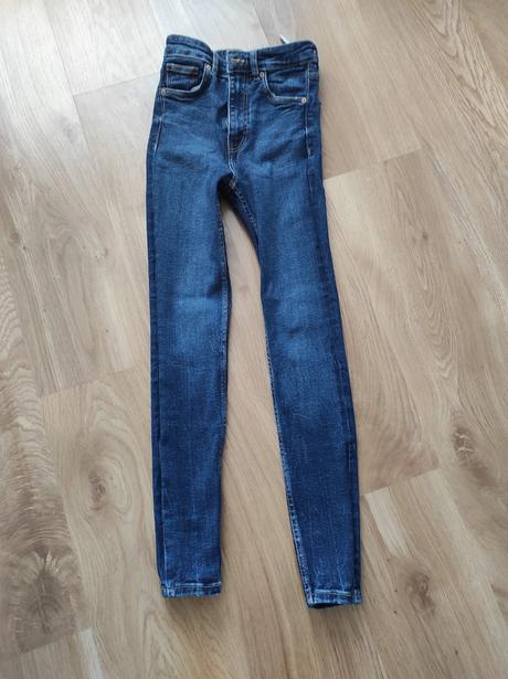 Dámske skinny jeansy, zara,xs
