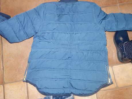 Modry setik vetrovka, fliska, prechodne cizmy, pompdelux,104