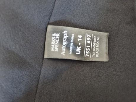 Cierno kremove korzet.šaty marks & spenxer 40, marks & spencer,40