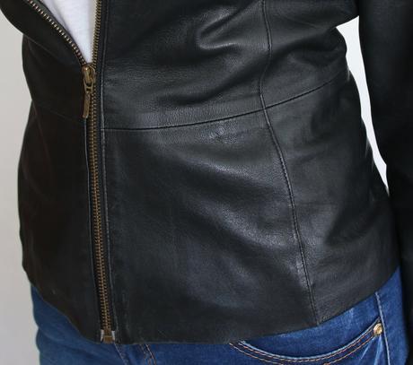 Kožená dámska bunda marks&spencer veľ.40, marks & spencer,l