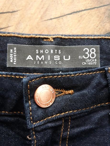 Damske riflove sortky, amisu,38