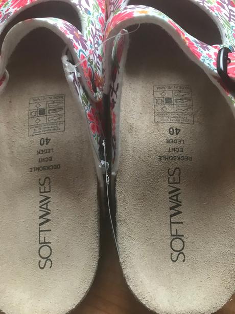 Ortopedicke tvarované šľapky, 40