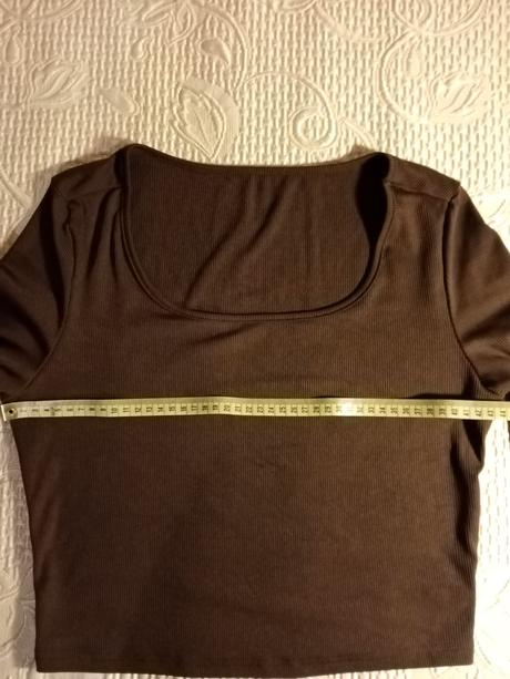 Crop top s dlhym rukávom, l