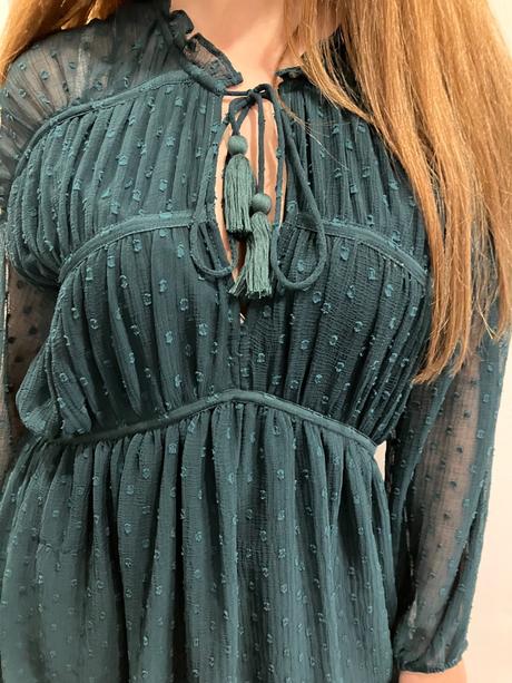 Zelené krásne šaty, zara,s