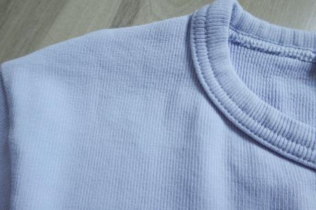 Vrúbkované tričko zara, zara,l