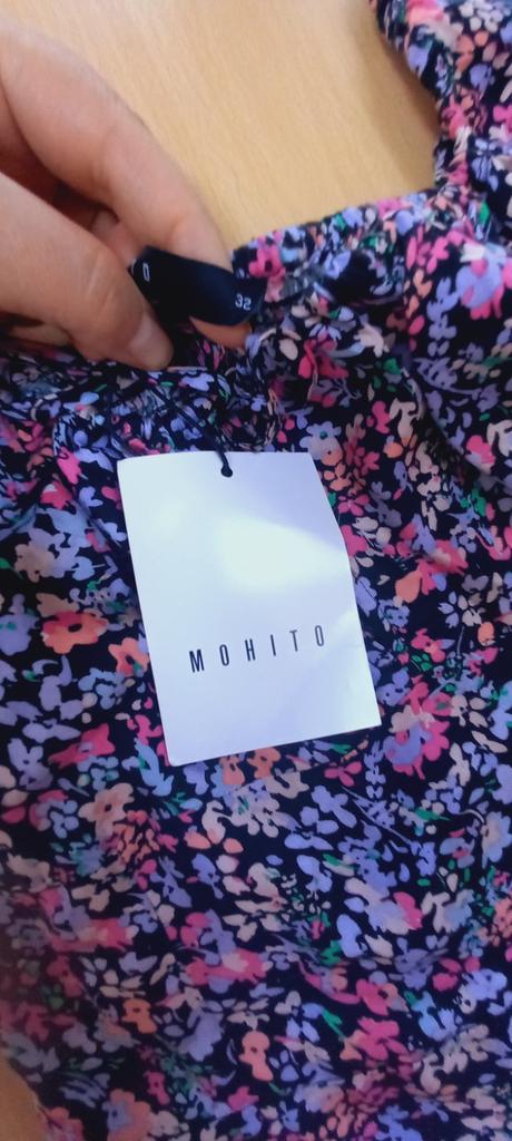 Šaty xs s kvetmi, mohito,158 / xs