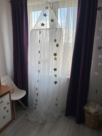 Baldachýn, šírka (cm): 60,dĺžka (cm): 220