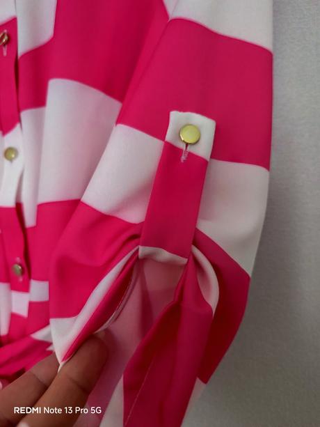 Predĺžená blúzka s opaskom, 38