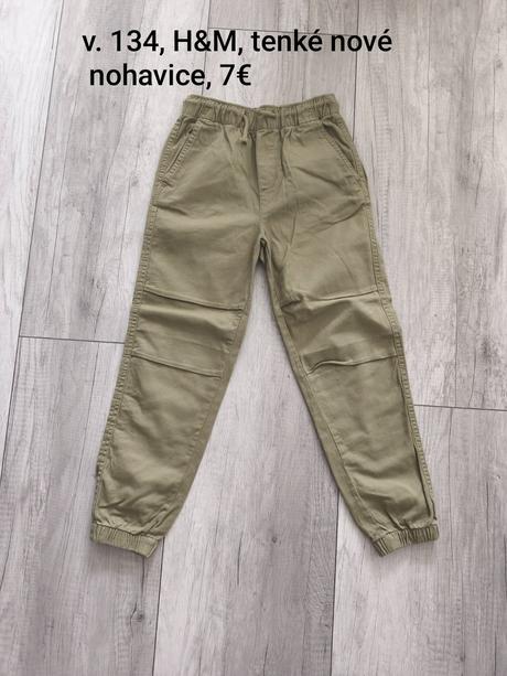 Tenké nohavice 134, h&m,134