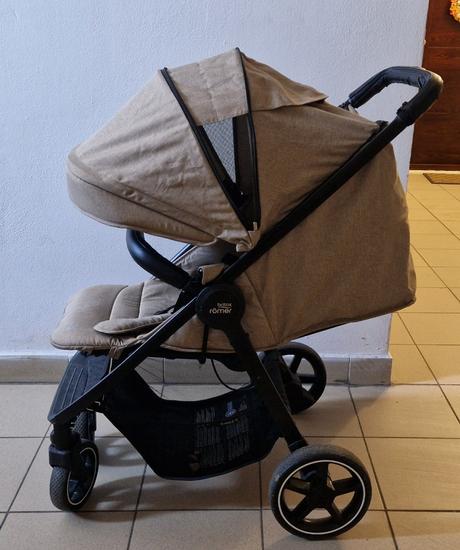 Britax römer kočík b-agile m linen beige 2021, britax,britax b-agile m