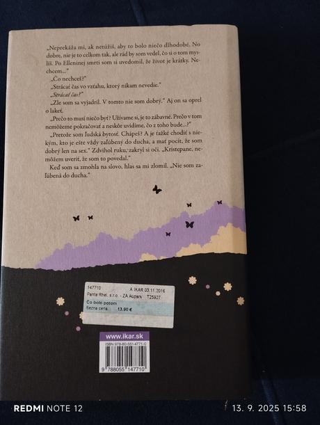 Kniha  čo bolo potom od jojo moyes, 