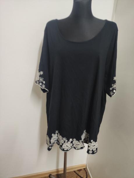 Vyšívaný top 54-56, 4xl