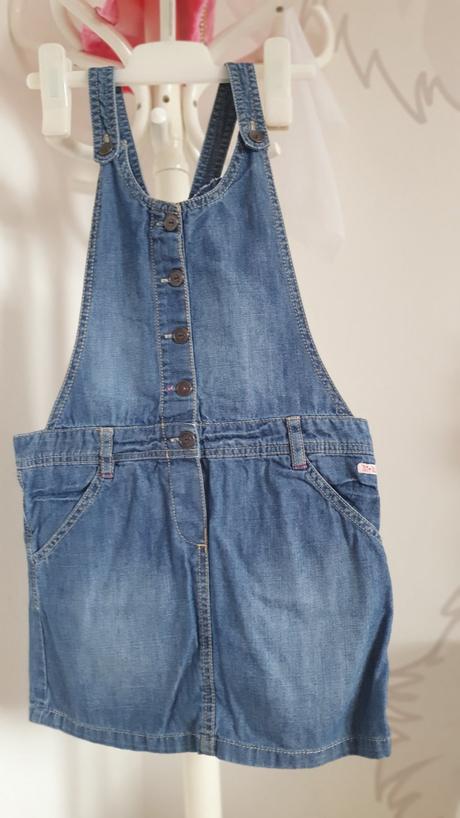 Riflové šaty na traky, tom tailor,128