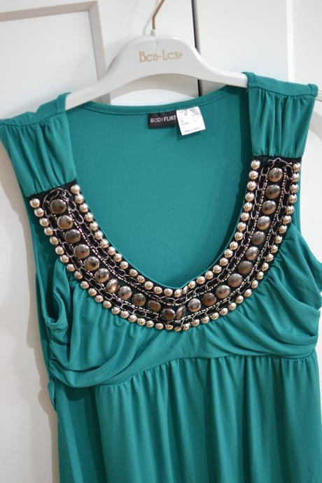 Zelená blúzka 36/38, bonprix,s