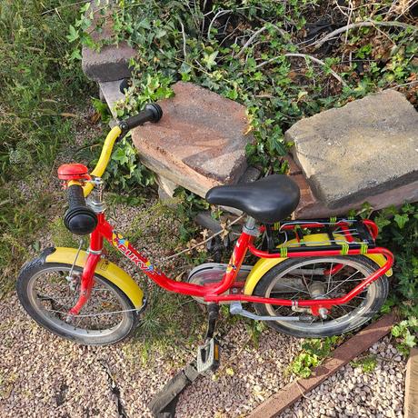 Darujem bicykel, puky,16