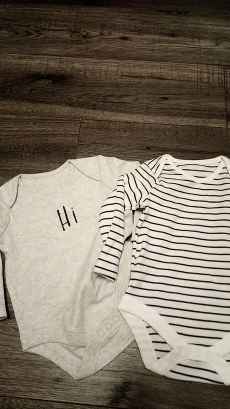 2x bavlnene body len oprane, f&f,68