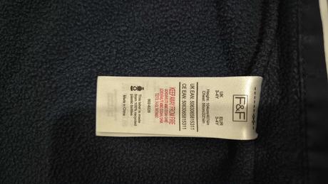 Tenká bundička veľ. 104, f&f,104