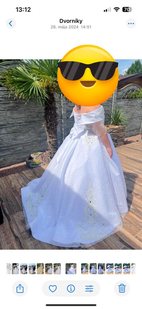 Šaty na prvé sväté prijímanie, 170