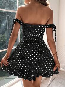 Minisaty polka dots,