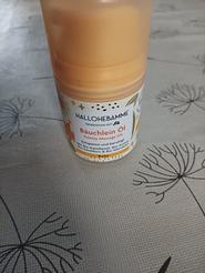HALLOHEBAMME Baby masážny olej na bruško, 50 ml