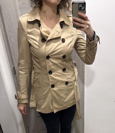 Prechodný trenčkot, stradivarius,m