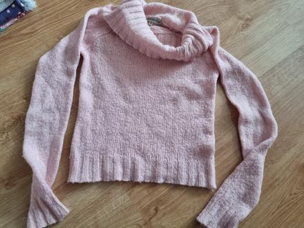 Ružový sveter, terranova,s