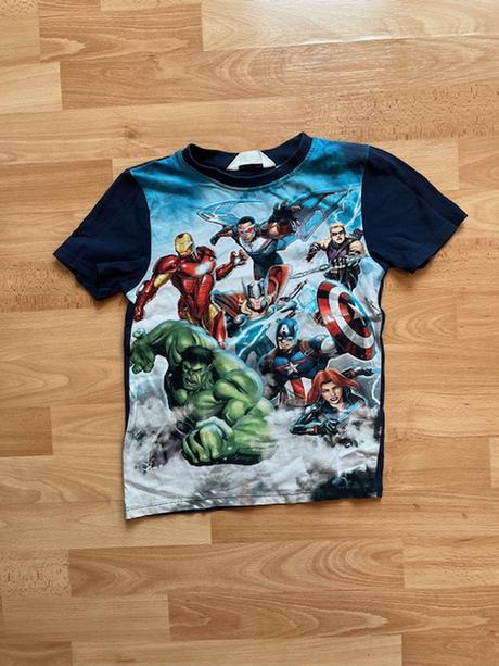Tričko avengers - veľ. 122/128, h&m,122