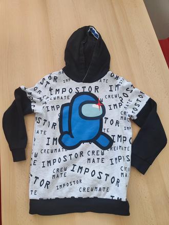 Mikina v.140+tepláky gratis, f&f,140